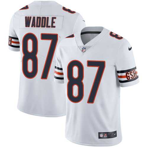Nike Chicago Bears #87 Tom Waddle White NFL Vapor Untouchable Limited Jersey,We sell and wholesale Nike Chicago Bears #87 Tom Waddle White NFL Vapor Untouchable Limited Jersey on line form chian!
